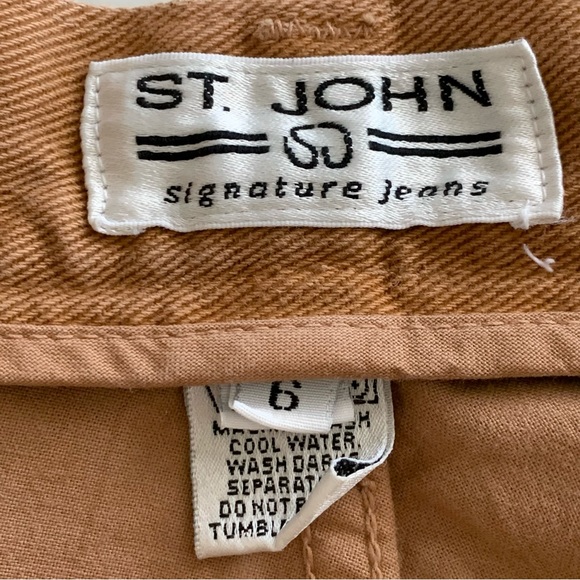 Vintage ST JOHN High Rise Mom Jeans • Sz 6 - Picture 9 of 11